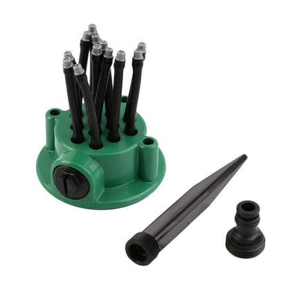 1 Set Irrigation Noodle Head Flexible 360 ​​Degree Water Sprinkler Spray Nozzle Lawn Garden Irrigation Sprinkler Irrigation Spray