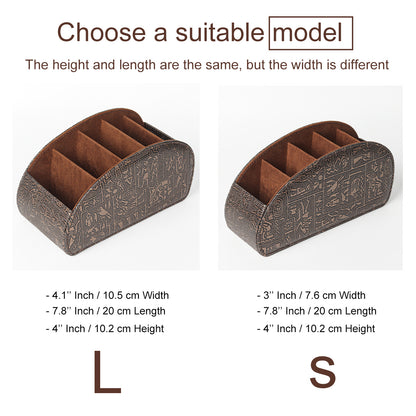 Copy of 5-Slot Remote Control Holder Box - Desktop Organizer for TV, Media Player, Heater & Game Controllers