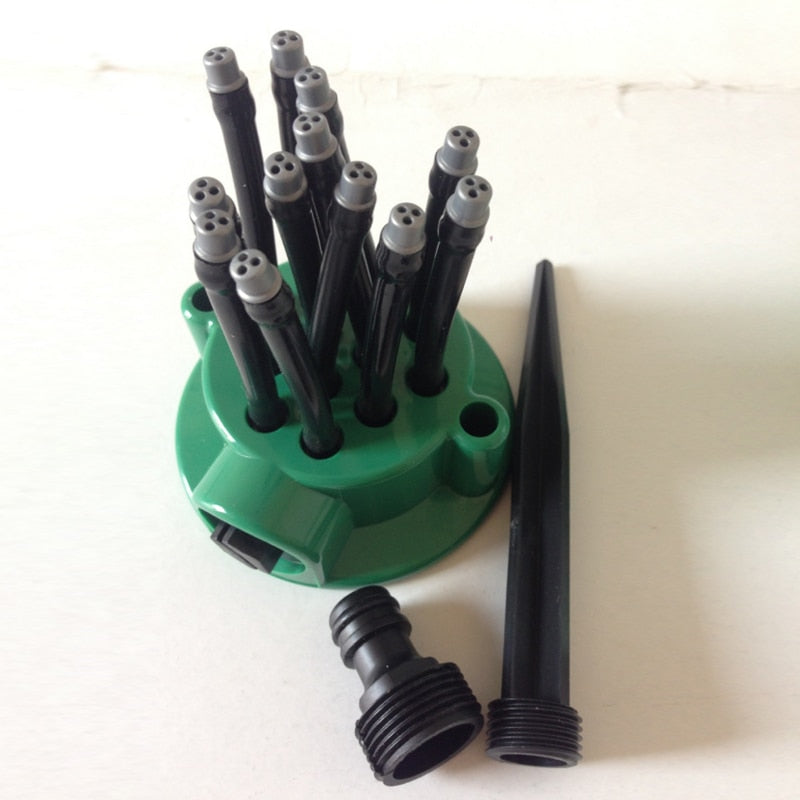 1 Set Irrigation Noodle Head Flexible 360 ​​Degree Water Sprinkler Spray Nozzle Lawn Garden Irrigation Sprinkler Irrigation Spray