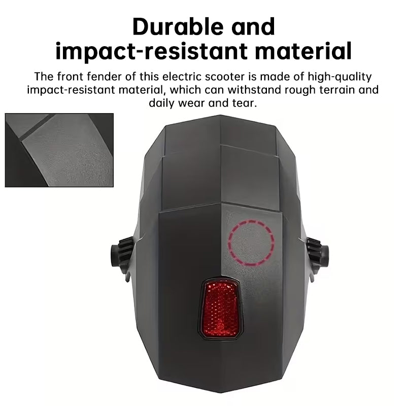 Compatible Rear Fender for KuKirin G2 G3 G4 Electric Scooter | High-Visibility Reflective Plastic Mudguard