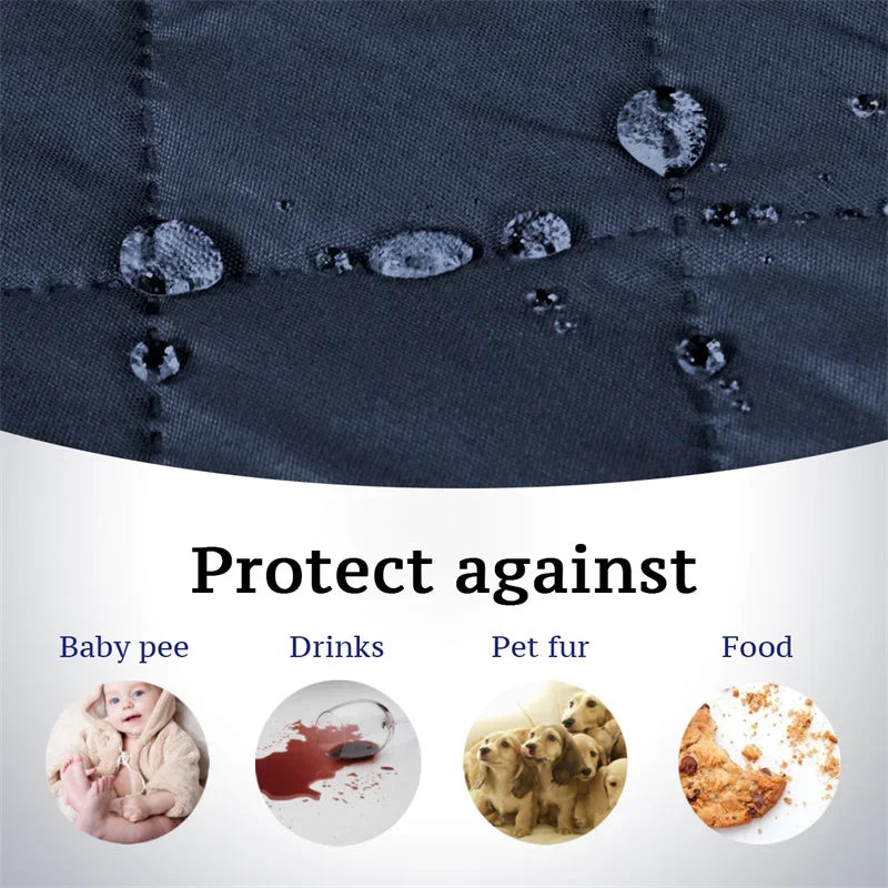 1 2 3 Seater Water Repellent Recliner Sofa Covers Pet Kid Sofa Mat Lazy Boy Armchair Cover Relax Lounger Slipcover Couch Towel