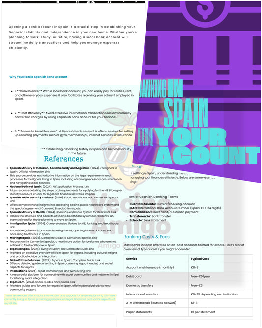 How to Open a Bank Account in Spain