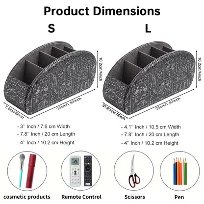 Copy of 5-Slot Remote Control Holder Box - Desktop Organizer for TV, Media Player, Heater & Game Controllers