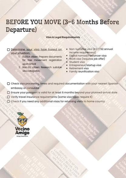 Moving to Spain: Complete Relocation Checklist