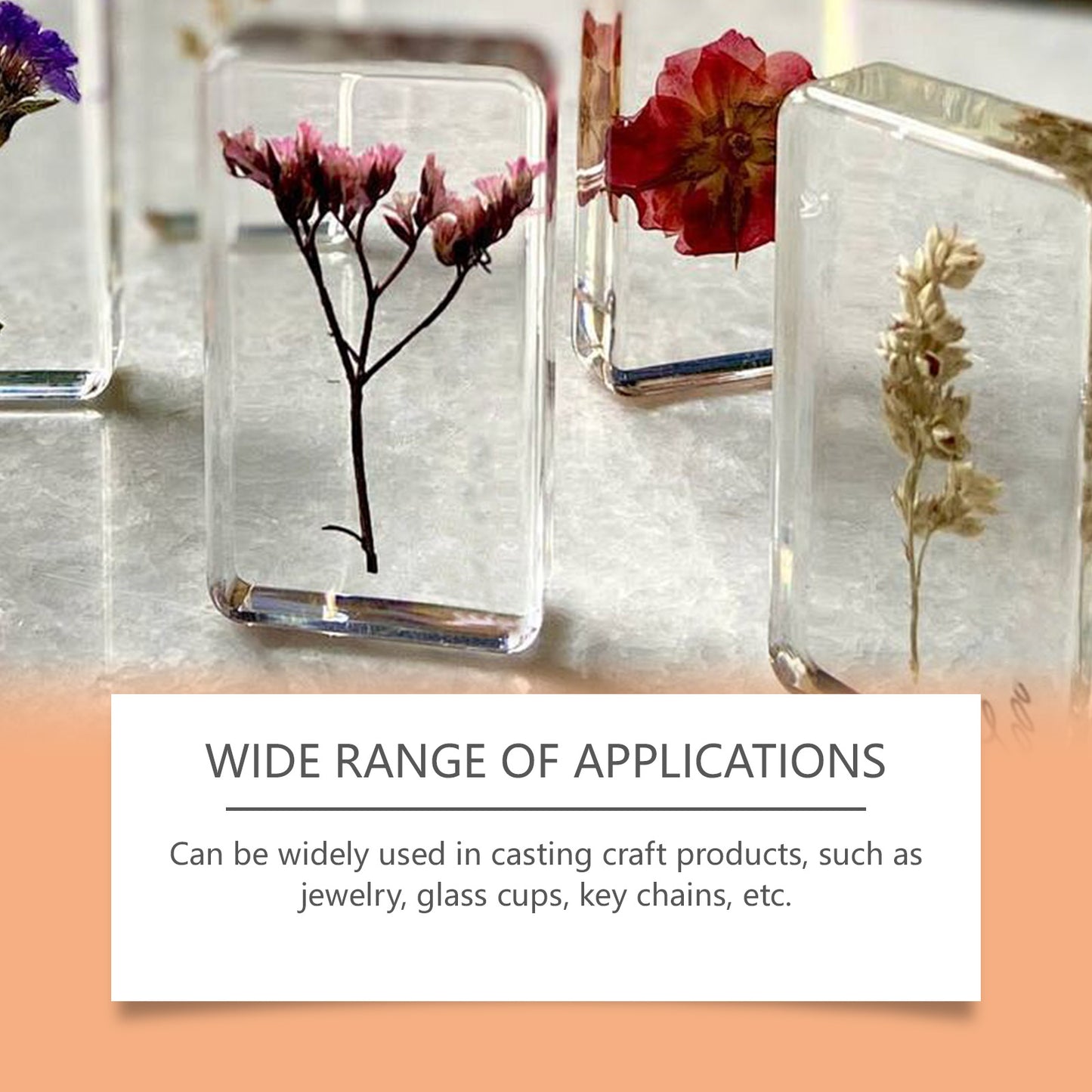 Dowmoo Clear Epoxy Set Curing Adhesive Clear Quick Drying Adhesive Jewelry Making Craft Art